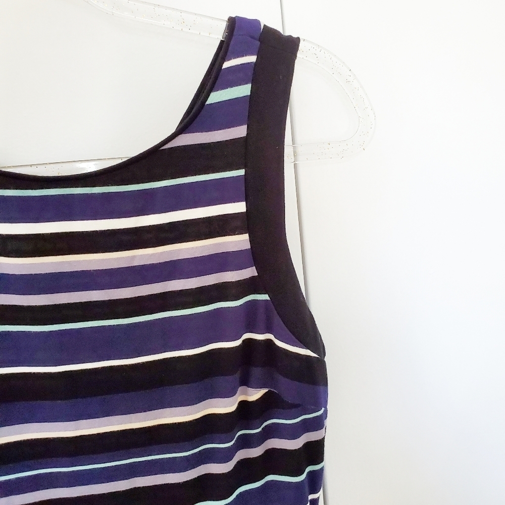White House Black Market striped bodycon Dress - Picture 2 of 6